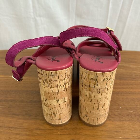 NWT Free People Lisbon Mary Jane Platform Heel in Verbena Womens Size 9/40 - Picture 3 of 7